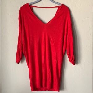 Express Long Sweater with Studded Back